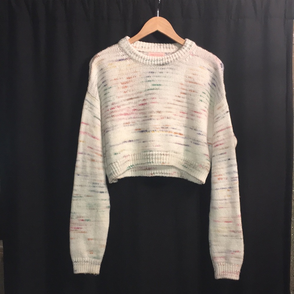 🌈Cropped Sweater
